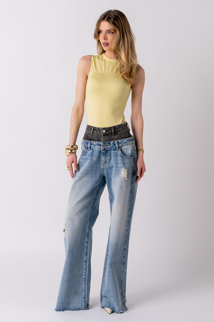 HARLEY Jeans (Two-Toned)