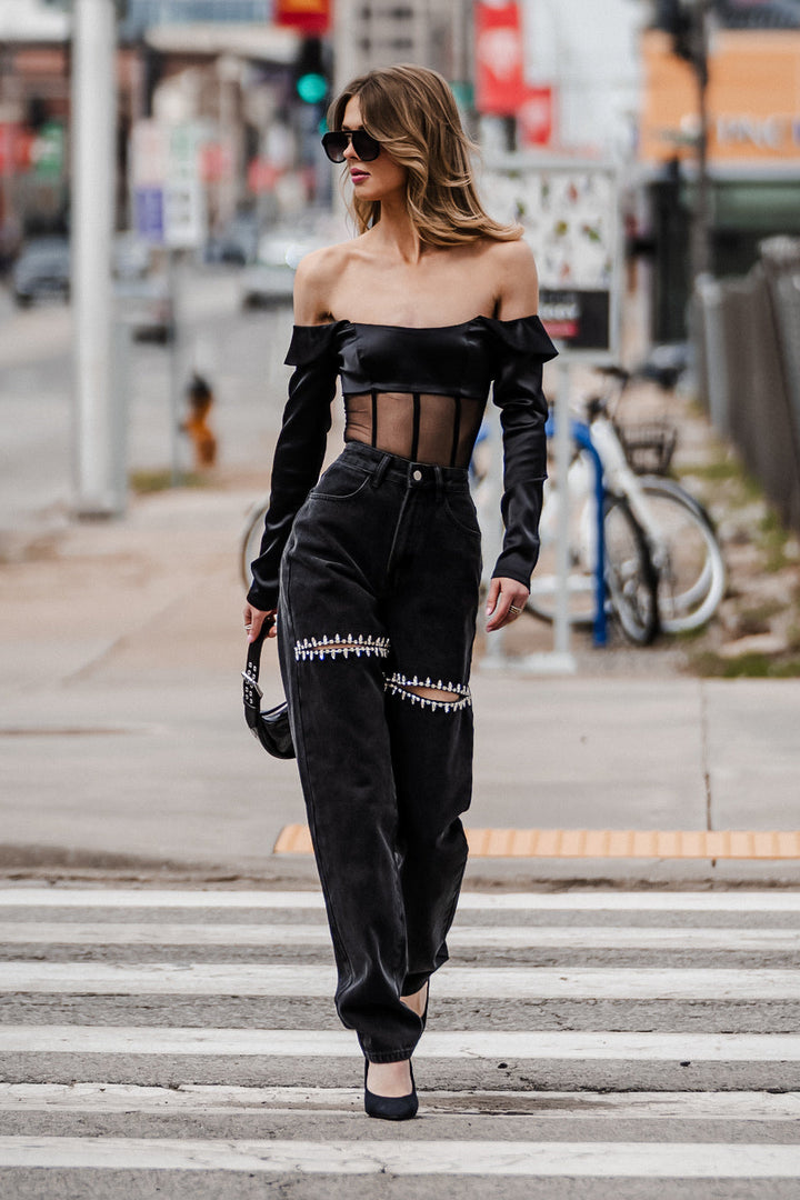 ASHLEY Jeans [Black]