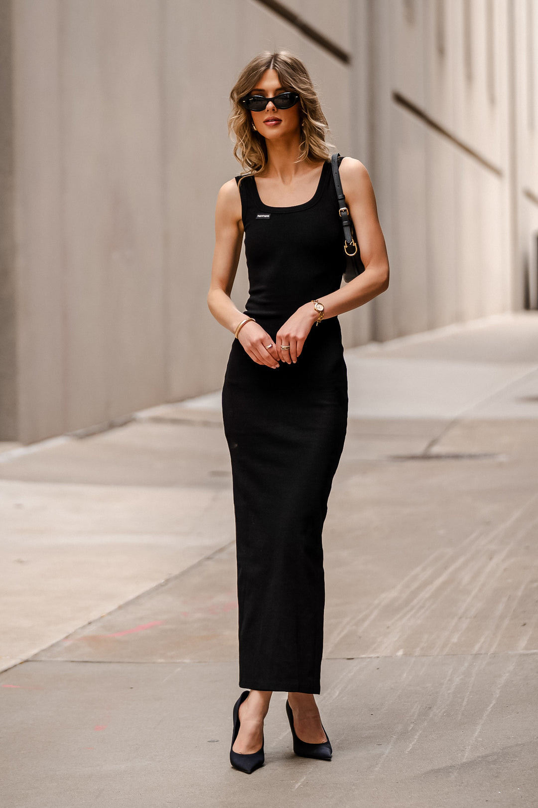 SERENA Tank Dress [Black]