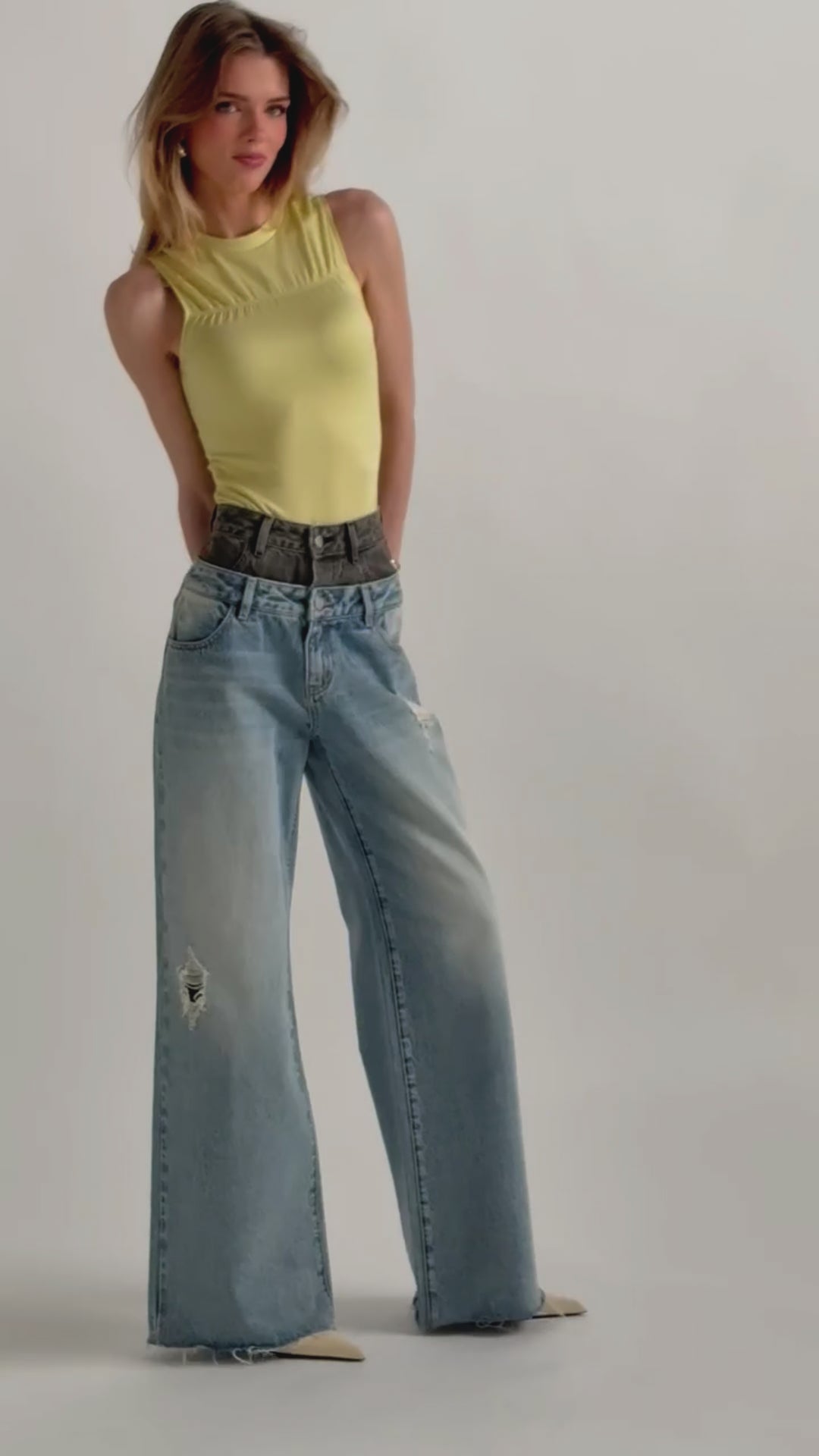 HARLEY Jeans (Two-Toned)